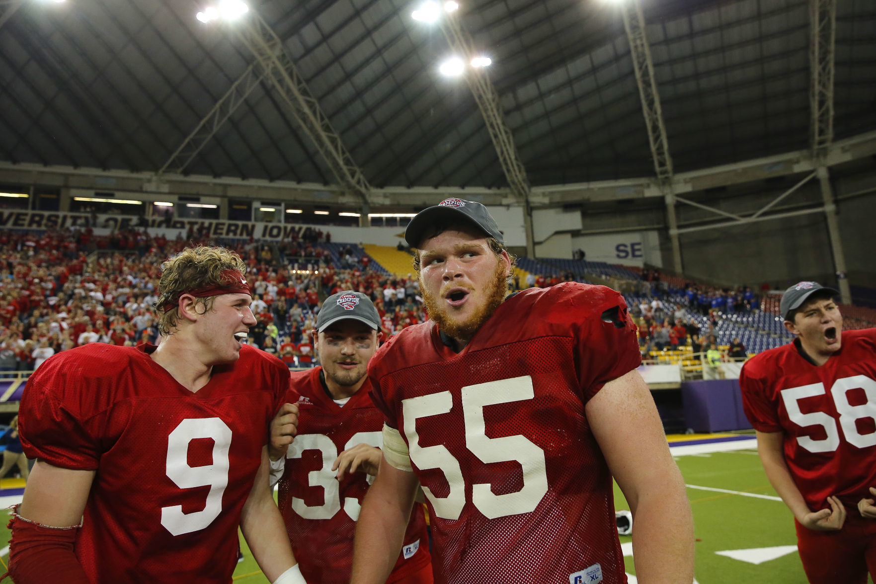 State FBall West Hancock vs. Grundy Center 27
